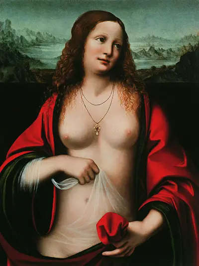 De berouwvolle Maria Magdalena Leonardo da Vinci